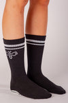Meli-Stripe Black