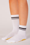 Meli-Stripe White