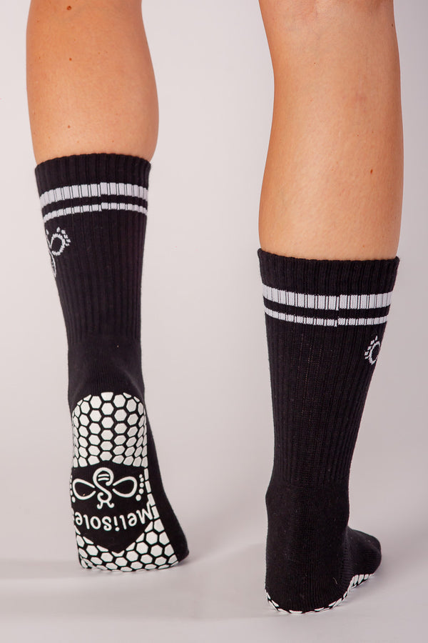 Meli-Stripe Black