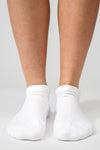 White Ankle Sock