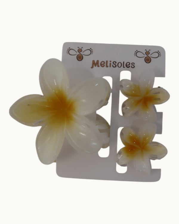 Flower Hair Clips