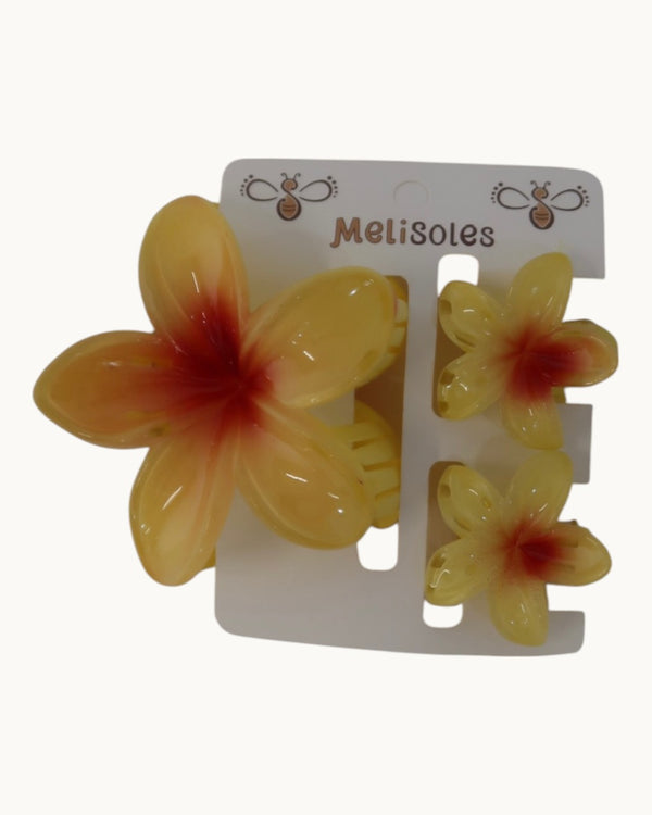 Flower Hair Clips