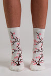 Spring Into Life Pilates grip socks by Melisoles