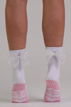 Say I Do bridal Pilates grip socks by Melisoles
