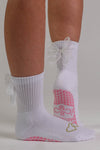 Say I Do bridal Pilates grip socks by Melisoles
