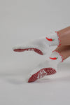 Chilli Picante Pilates grip socks by Melisoles